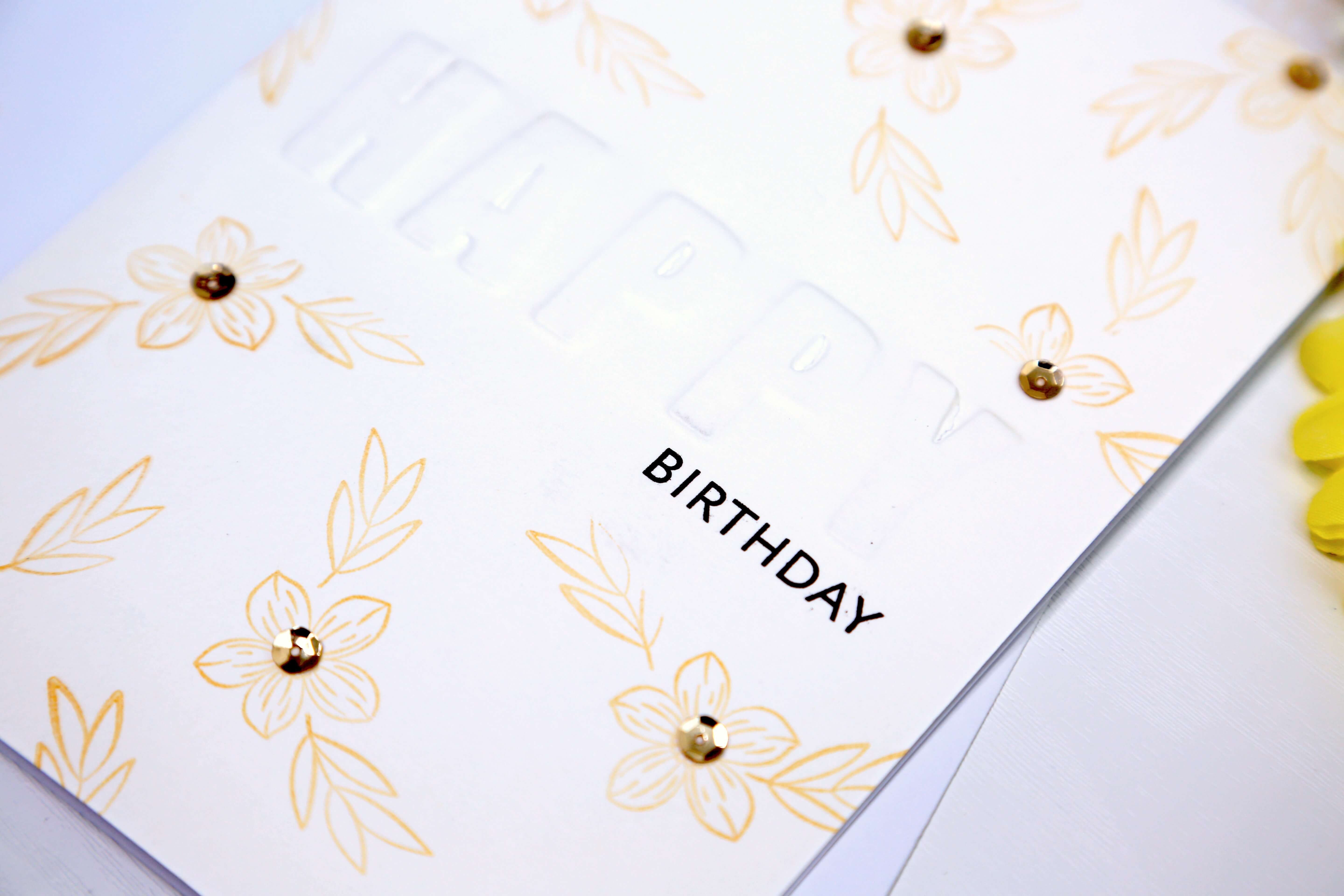 Beautiful DIY Birthday Card Even If You’re Busy