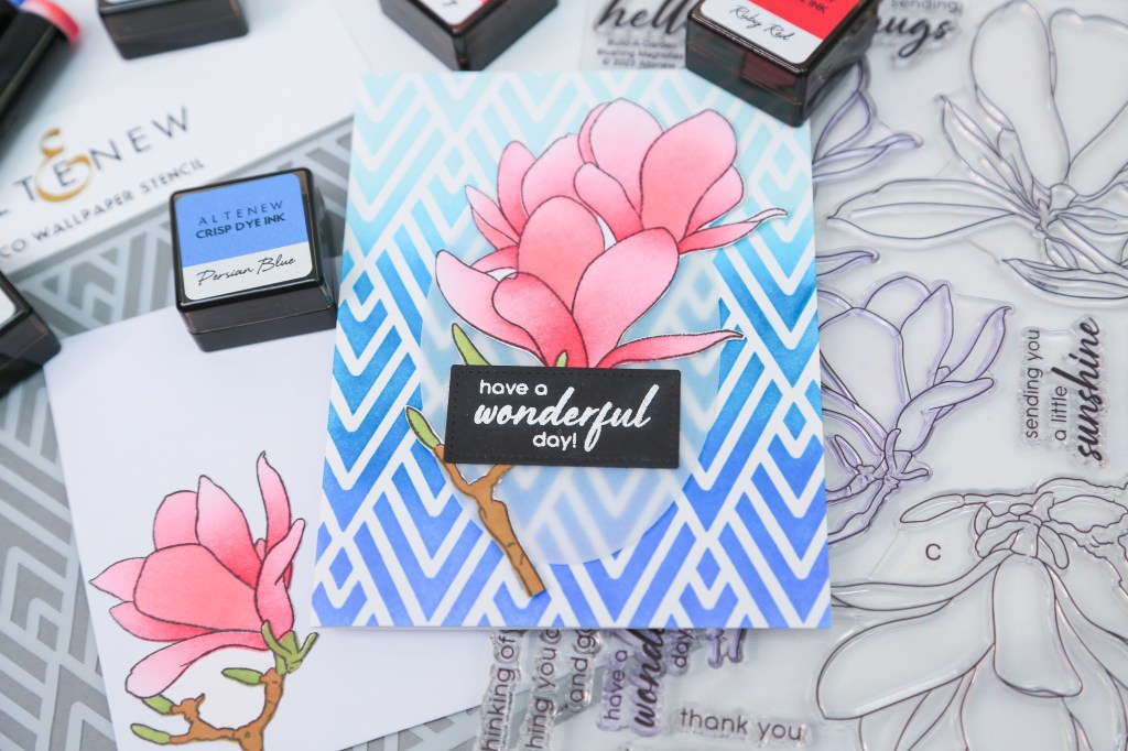 Altenew Build-a-Garden: Blushing&nbsp;Magnolias