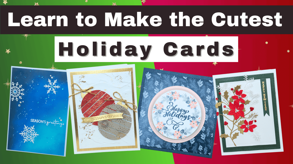 How to make DIY Christmas and Holiday cards
